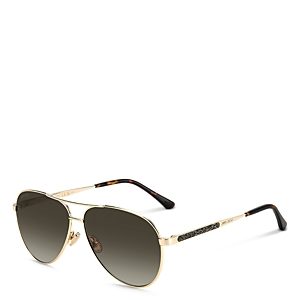 Jimmy Choo Jimena Pilot Sunglasses, 60mm- 4674716