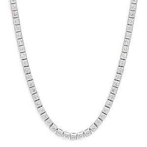 Luv Aj Pyramid Stud Tennis Necklace, 18- 4682859