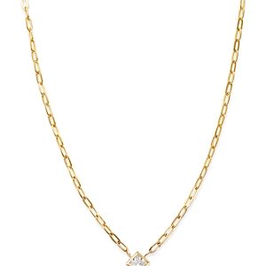 Bloomingdale's Diamond Princess Solitaire Pendant Necklace in 14K Yellow Gold, 0.25 ct. t.w. - 100% Exclusive- 4681031