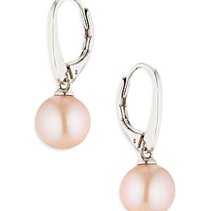 Nadri Cultured Freshwater Pearl Leverback Earrings- 4665682