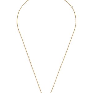 Dinh Van 18K Yellow Gold Pulse Diamond Pendant Necklace, 17.7- 4682887
