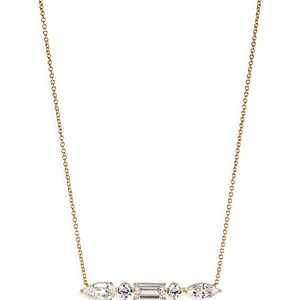 Nadri Invitation Only Cubic Zirconia Bar Necklace, 16-18- 4686636