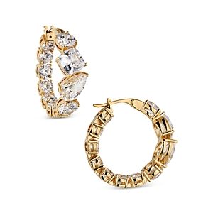 Nadri Invitation Only Cubic Zirconia Chunky Hoop Earrings- 4686645