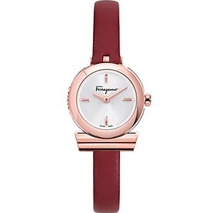 Ferragamo Gancino Rose Gold Ion Plated Stainless Steel Strap Watch, 22.5mm- 4690432