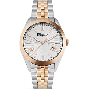Ferragamo Classic Two Tone Stainless Steel Watch, 36mm- 4690467