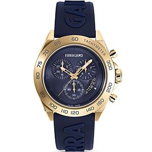 Ferragamo Urban Ion-Plated Stainless Steel Chronograph Watch, 43mm- 4690418