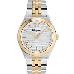 Ferragamo Vega New Two Tone Stainless Steel Watch, 40mm- 4690428