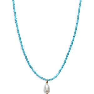 Timeless Pearly Cultured Freshwater Pearl Pendant Beaded Necklace, 15- 4698164