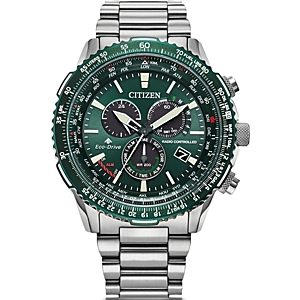 Citizen Eco Promaster Air Stainless Steel Bracelet Chronograph Watch, 46mm- 4698365