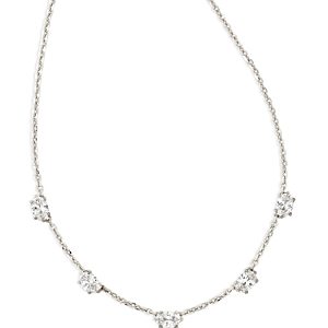 Kendra Scott Cailin Cubic Zirconia Adjustable Strand Necklace, 16-19- 4683558