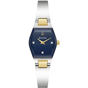 Bulova Gemini Bangle Watch, 33mm x 22.5mm- 4698340