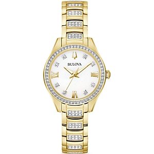 Bulova Crystal Watch, 28.5mm- 4698339