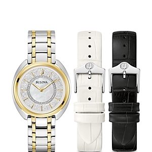 Bulova Duality Watch Gift Set, 34mm- 4698335