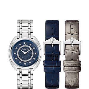 Bulova Duality Watch Gift Set, 34mm- 4698335