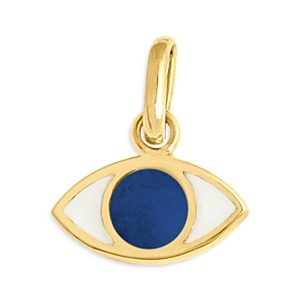 Gigi Clozeau 18K Yellow Gold Lapis Eye Pendant- 4702887
