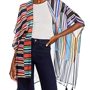 Echo Salon Stripe Duster- 4689576