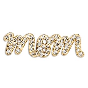 kate spade new york Love You, Mom Pave Mom & Heart Mismatch Stud Earrings in Gold Tone- 4686871