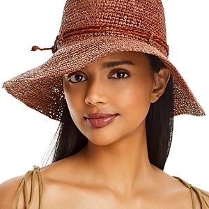 Echo Raffia Packable Bucket Hat- 4689580