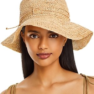 Echo Raffia Packable Bucket Hat- 4689580