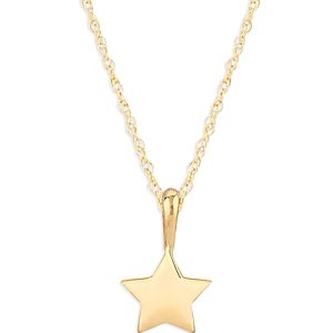 Moon & Meadow 14K Yellow Gold Star Pendant Necklace, 18 - 100% Exclusive- 4695977