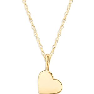 Moon & Meadow 14K Yellow Gold Heart Pendant Necklace, 18 - 100% Exclusive- 4695975