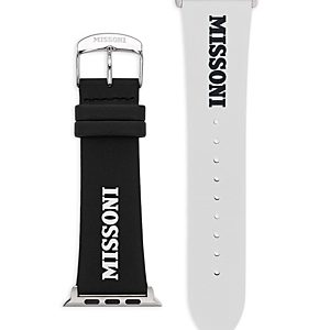 Missoni Apple Watch Lettering Leather Strap, 42-45mm- 4721993