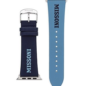 Missoni Apple Watch Lettering Leather Strap, 42-45mm- 4721993