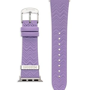 Missoni Apple Watch Zigzag Leather Strap, 38-41mm- 4722000
