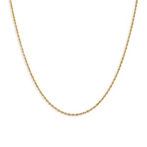 Bloomingdale's Glitter Rope Link Chain Necklace in 14K Yellow Gold, 16 - 100% Exclusive- 4714970