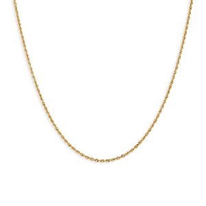 Bloomingdale's Glitter Rope Link Chain Necklace in 14K Yellow Gold, 18 - 100% Exclusive- 4714971