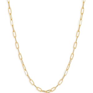Bloomingdale's Flat Paperlink Chain Necklace in 14K Yellow Gold, 18 - 100% Exclusive- 4714959