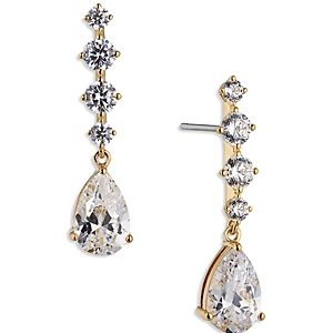 Nadri Invitation Only Short Cubic Zirconia Pear Drop Earrings- 4686641