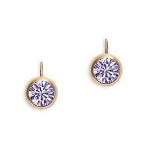 Yun Yun Sun Aurora Cubic Zirconia Drop Earrings in Gold Tone- 4631534