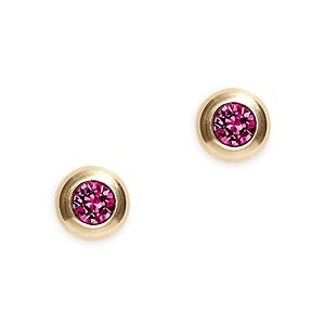 Yun Yun Sun Ariel Cubic Zirconia Stud Earrings in Gold Tone- 4631531