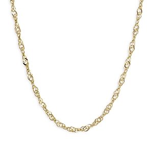 Bloomingdale's 14K Yellow Gold Solid Singapore Chain Necklace, 20- 4714977