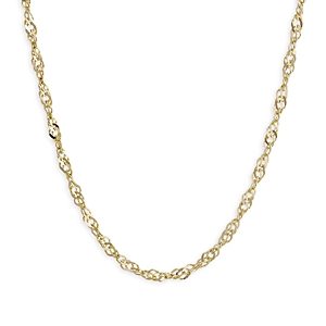 Bloomingdale's 14K Yellow Gold Solid Singapore Chain Necklace, 18- 4714976