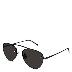 Saint Laurent High Bridge Round Sunglasses, 55mm- 4565486