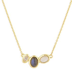 Argento Vivo Mixed Stone Pendant Necklace, 14- 4706320