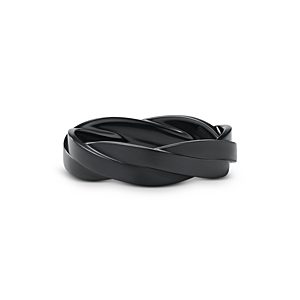 David Yurman Black Titanium Dy Helios Band Ring- 4558505