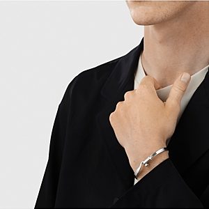 Georg Jensen Men's Sterling Silver Torun Bangle Bracelet- 4726146