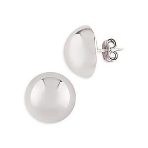 Bloomingdale's Sterling Silver Button Stud Earrings - 100% Exclusive- 4697421