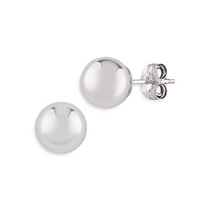 Bloomingdale's Sterling Silver Ball Stud Earrings - 100% Exclusive- 4697418