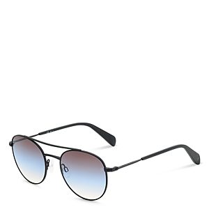 rag & bone Round Aviator Sunglasses, 51mm- 4714566