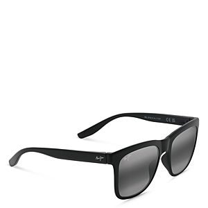 Maui Jim Pehu Polarized Square Sunglasses, 55mm- 4706639