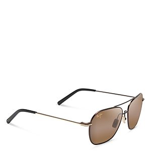 Maui Jim Mano Polarized Aviator Sunglasses, 57mm- 4706637