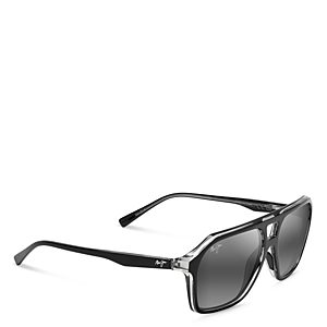 Maui Jim Wedges Polarized Aviator Sunglasses, 57mm- 4706641
