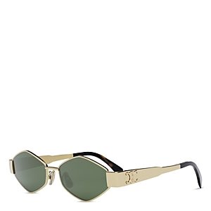 Celine Metal Triomphe Geometric Sunglasses, 54mm- 4685890