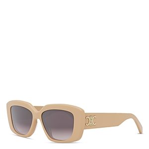 Celine Triomphe Rectangular Sunglasses, 55mm- 4347791