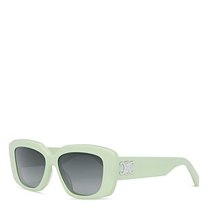 Celine Triomphe Rectangular Sunglasses, 55mm- 4347791