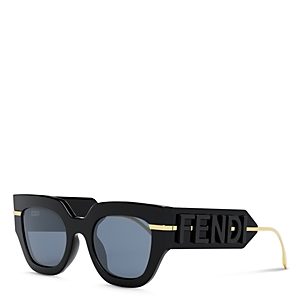 Fendi Fendigraphy Square Sunglasses, 51mm- 4685939
